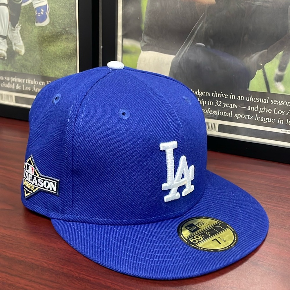 LA Dodgers Fitted Hat- 7 1/8 - Picture 9 of 9